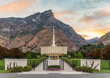 Provo Temple Morning Light