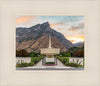 Provo Temple Morning Light