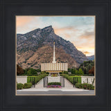 Provo Temple Morning Light