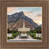 Provo Temple Morning Light