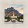 Provo Temple Morning Light