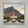 Provo Temple Morning Light