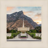 Provo Temple Morning Light