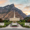 Provo Temple Morning Light