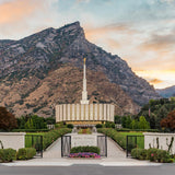 Provo Temple Morning Light