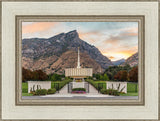 Provo Temple Morning Light