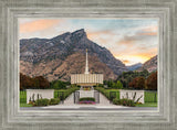 Provo Temple Morning Light