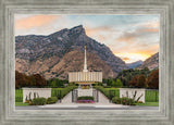 Provo Temple Morning Light