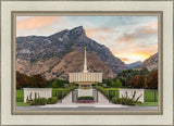 Provo Temple Morning Light