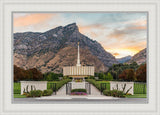 Provo Temple Morning Light