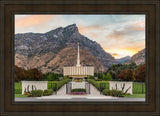 Provo Temple Morning Light