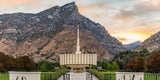 Provo Temple Morning Light