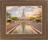 Phoenix Temple Golden Reflections