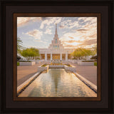 Phoenix Temple Golden Reflections