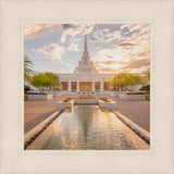 Phoenix Temple Golden Reflections