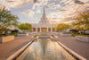 Phoenix Temple Golden Reflections