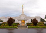 Detroit Temple After The Storm