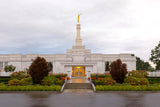 Detroit Temple After The Storm