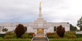 Detroit Temple After The Storm