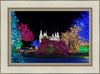 Washington DC Temple Colorful Christmas