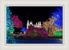 Washington DC Temple Colorful Christmas