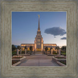 Gila Valley Temple Valley Sunset