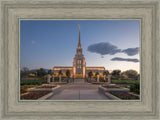 Gila Valley Temple Valley Sunset