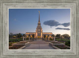 Gila Valley Temple Valley Sunset