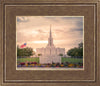 Jordan River Temple Evening Glow