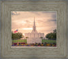 Jordan River Temple Evening Glow