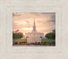 Jordan River Temple Evening Glow