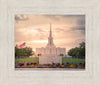 Jordan River Temple Evening Glow