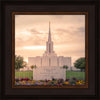 Jordan River Temple Evening Glow