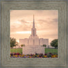 Jordan River Temple Evening Glow