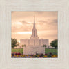 Jordan River Temple Evening Glow