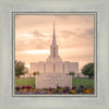 Jordan River Temple Evening Glow