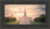 Jordan River Temple Evening Glow