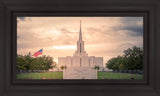 Jordan River Temple Evening Glow