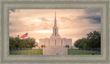 Jordan River Temple Evening Glow