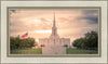 Jordan River Temple Evening Glow