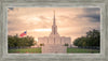 Jordan River Temple Evening Glow