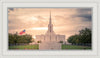 Jordan River Temple Evening Glow