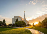 Twin Falls Temple Morning Light