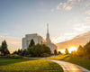 Twin Falls Temple Morning Light