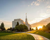 Twin Falls Temple Morning Light