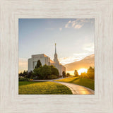 Twin Falls Temple Morning Light