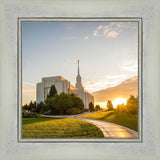 Twin Falls Temple Morning Light