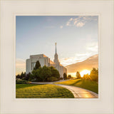 Twin Falls Temple Morning Light