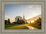 Twin Falls Temple Morning Light