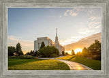 Twin Falls Temple Morning Light